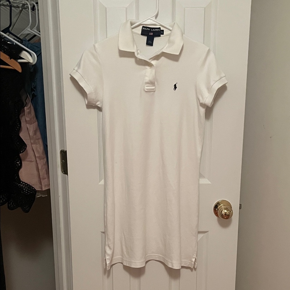 Ralph Lauren White Polo Sport Shirt